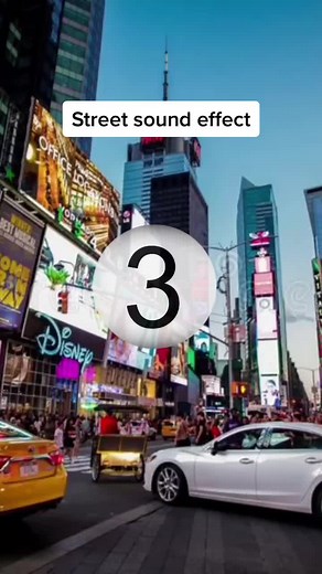 Street Sound Effects for Ambient Background