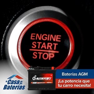 19 reactions | ⚡️¡No todos los autos necesitan la misma batería! Nuestra batería AGM, es especializada para vehículos con el sistema de encendido de botón Start-Stop. Llámanos a nuestro servicio a domicilio: 2278-7512 o escríbenos al WhatsApp: 7859-4307 y solicita la tuya. #SomosEnergía #LaCasadelasBaterías #ElSalvador | La Casa de las Baterías | Facebook