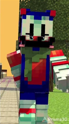 Minecraft animation prisma3d jax toy dance + template #minecraft #minecraftanimation #animation