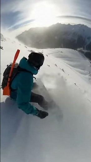 Free Ride Snowboarding Down Month 🏂 Adrenaline Rush 🚀 Snowboard Fail Moments with Snow Powder ❄️