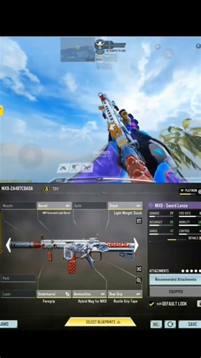 Best Attachment for MX9 (MP) #fyp #foryou #fypyoutube #fypシ #cod #callofduty #codm #codmobile