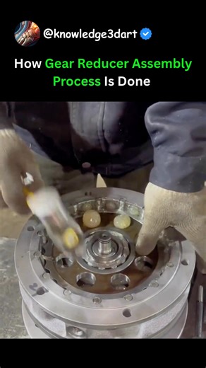 How Gear Reducer Assembly Process Is Done #automobile | Oddly Viral