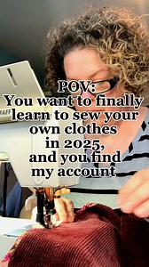 ✨ Is 2025 the year you finally learn to sew or conquer your sewing frustrations? ✨ Put a 🎉 in the comments if it is! If you've set a goal to make sewing less stressful and more fun, you’re in the right place! 🧵 I share tips, tricks, and resources to help you build confidence with your sewing machine, tackle patterns like a pro, and create garments you’ll be proud to wear. Whether you’re just starting out or looking to level up, I’m here to guide you every step of the way! Doors to Conquer Garm