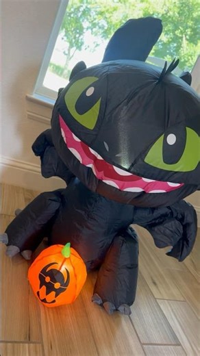 Toothless Halloween Inflatable! #halloween #toothless #howtotrainyourdragon