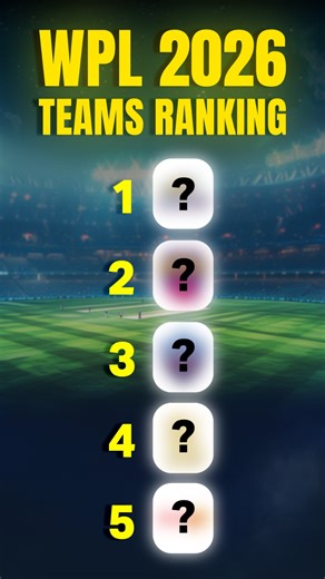 WPL 2026 team squad ratings: Best to Worst Teams Ranked🔥 #wpl2026 #smritimandhana #HarmanpreetKaur #rcb #womencricket | Sportskeeda Cricket