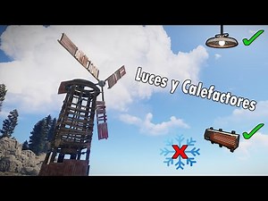 Como poner luz y calefactores en Rust | TUTORIAL RUST | RUST 2022