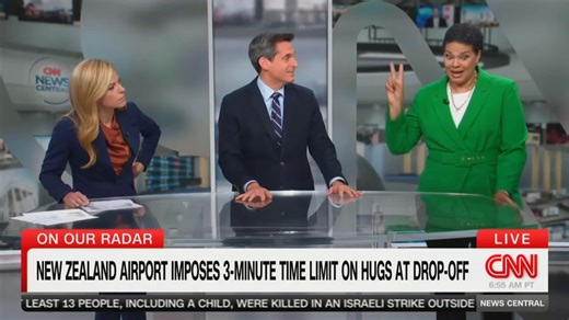CNN’s Sara Sidner Walks Off Set After Rollicking Discussion About Airport Goodbyes Goes TMI