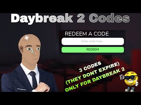 3 New Daybreak 2 Codes that don't expire.