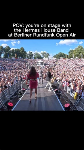 POV: you're on stage with us at Berliner Rundfunk! 🤩🏟️🎉 | Hermes House Band Int.
