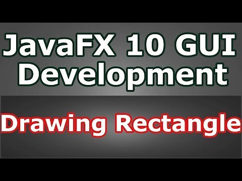 Learn JavaFX 10 GUI Drawing Rectangle And QuadCurve #4