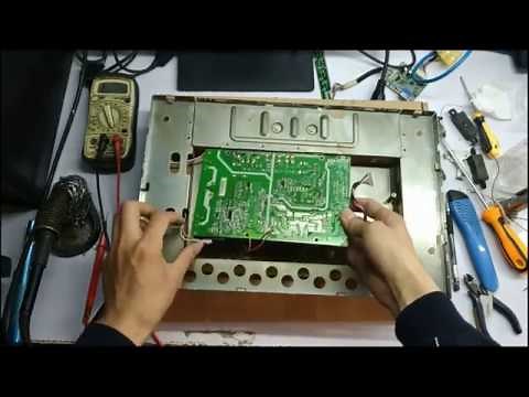 HP显示器黑屏故障 Display LCD Repair#black screen