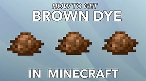 Minecraft Brown Dye: How To Get Brown Dye In Minecraft?