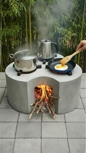 DIY Outdoor Wood-Fired Stove: A Simple and Efficient Cooking Solution