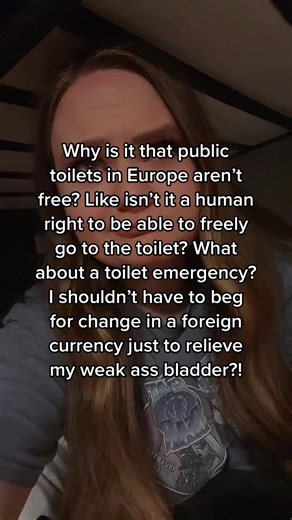 A simple toilet rant. #solotravel #traveleurope #backpackinglife #backpacking #backpacktravel #femalesolotravel #interrail #eurorail #visiteurope