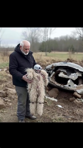 Strange Alien Body Discovered Near UFO Crash Site