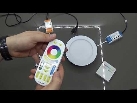 Oprawa LED WiFi RGB+CCT Milight FUT066 i FUT068 Downlight