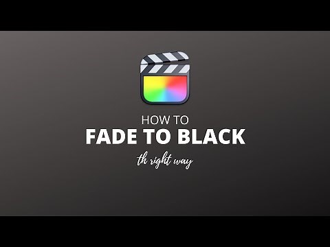 How to FADE TO BLACK in Final Cut Pro (2024 - All Options)