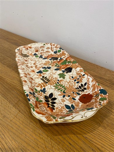 Royal Cauldon “bittersweet” Imari‑style Long Serving Platter – 12.7” 1960-1970s - Etsy