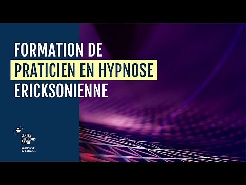 Presentation of the Ericksonian Hypnosis Practitioner training program