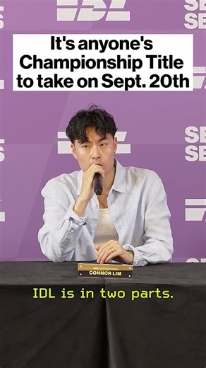 IDL CEO Connor Lim on how seeding works, and why the prize pool makes the season matter