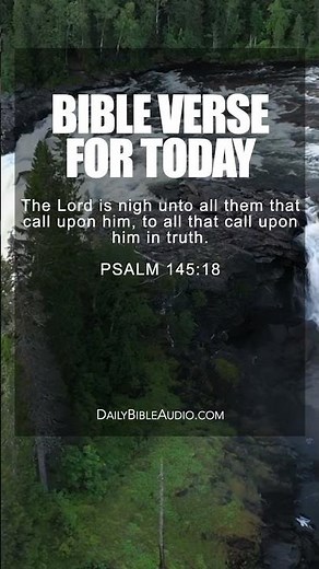 Psalm 145:18 | Comforting Bible Verse For Today