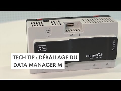 Tech Tip : Déballage du Data Manager M