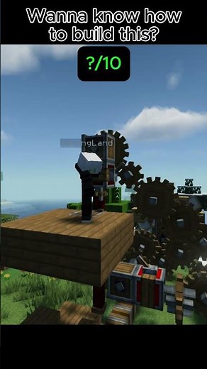 Elevator Build | MC Create Mod #minecraft #minecraftbuilding #minecraftrealistic #shorts