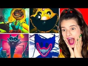 😰 TODOS OS JUMPSCARES DE POPPY PLAYTIME 3!