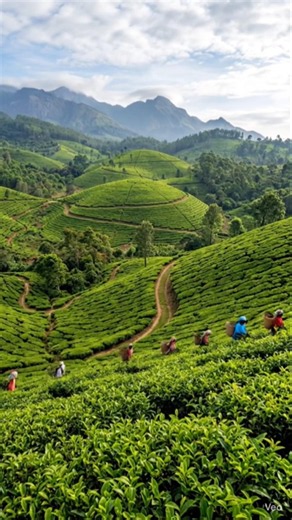 Organic tea cultivation/Tea Estates Tourism/how tea is grown/Tea garden landscape/ hill stations tea