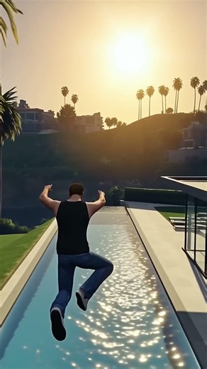 SURVIVRE à la JOURNÉE LA PLUS CHAUDE de GTA 5 ! 🥵🔥 #Shorts