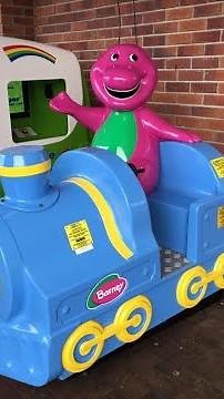 Fun2Learn Barney Train Kiddie Ride