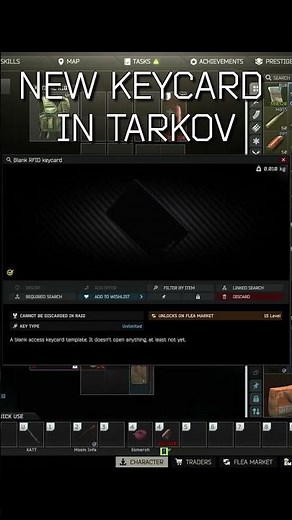 NEW BLANK RFID KEYCARD IN TARKOV | Voice-Over By Cat | #escapefromtarkov