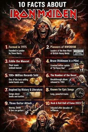 Ten Facts about Iron Maiden