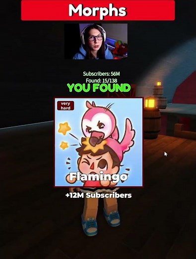 I FOUND FLAMINGO in Roblox.. 🦩🤩🥳 #roblox #robloxclips #robloxshorts #flamingoroblox #robloxflamingo