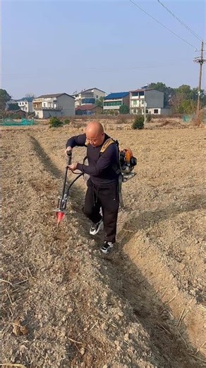 Backpack lawn mower/pond cutter "Agricultural implements"