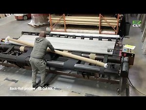 The Back-Roll process with the EZ Cut MK-7