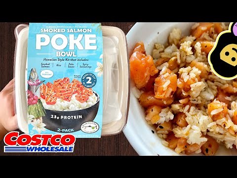 Smoked Salmon Poke Bowl - Costco Product Review