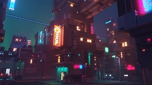 PC Cityscape Cyberpunk Live Wallpaper Free
