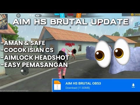AIM HS BRUTAL UPDATE⚙️‼️ REGEDIT HEADSHOT BRUTAL🎯 AIMLOCK NEW UPDATE OB53💥