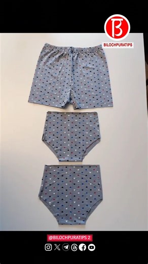 One Pair of Long Johns Becomes Three Pairs of Briefs