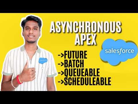 Asynchronous Apex in Salesforce | Future, Queueable, Batch & Scheduled Apex