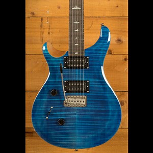 PRS SE Custom | Custom 24 "Lefty" - Faded Blue - Left-Handed