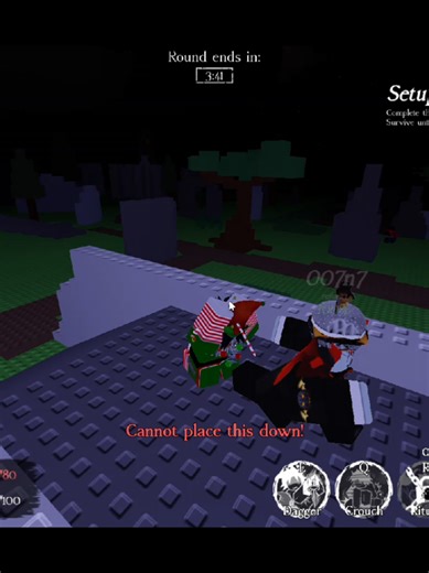 Two Time's Elf Skin in Roblox Gameplay