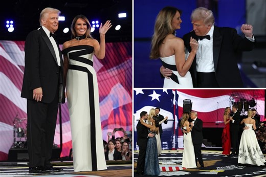 Inside the Commander in Chief Ball, where Trump and Melania shared romantic dance after he was sworn into office