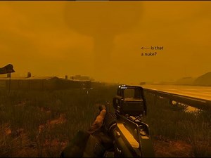 DayZ- a nuclear bomb was dropped on us ay an airfield,
