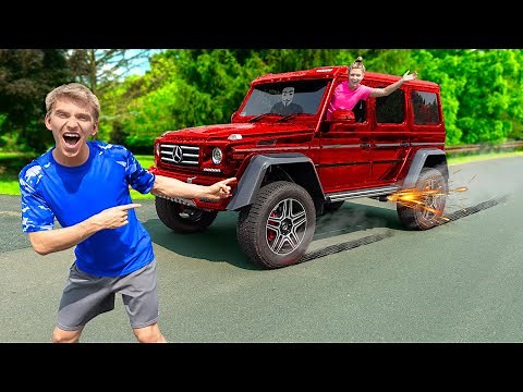 Top Secret Garage Installs Spy Wagon Ultimate Gadget Modification in Real Life!!