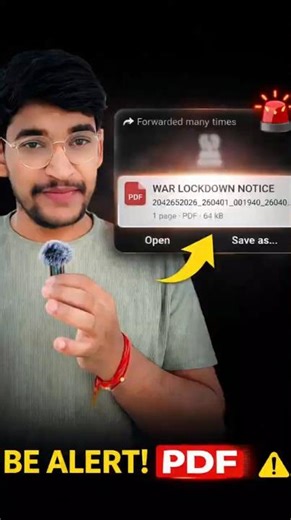 "Don’t Open" ❌ This PDF! Phone Hack Alert 😱