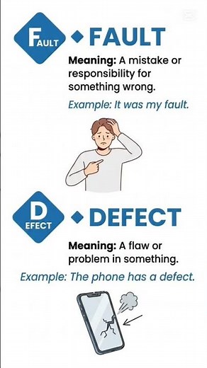 Fault or Defect? Don’t Make This Mistake!