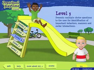 Social Skill Builder Video Modeling Software | Preschool Play Time Volume 2