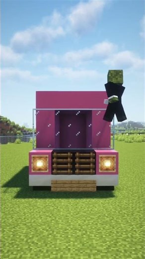 🍦 Minecraft Ice Cream Truck Tutorial | Easy City Build